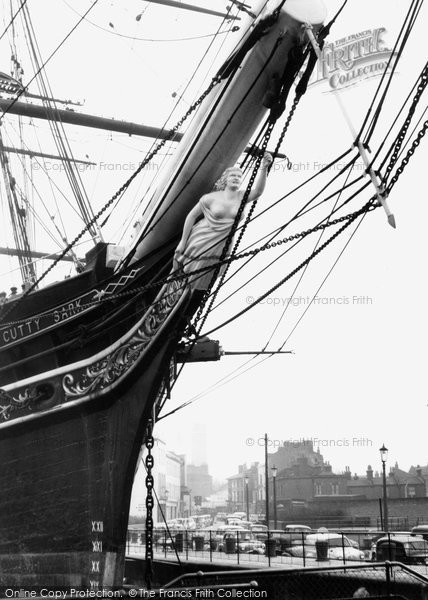 Photo of Greenwich, The Cutty Sark c.1960