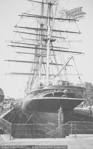Photo of Greenwich, The Cutty Sark c.1965