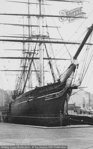 Photo of Greenwich, The Mast Head, Cutty Sark c.1960