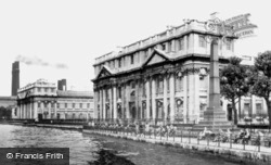 The Royal Naval College And Riverside Walk 1951, Greenwich