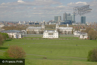 The View From Greenwich Park, Looking North To Canary Wharf 2005, Greenwich