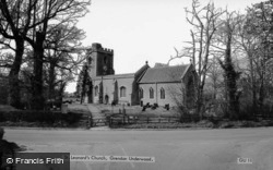 St Leonard's Church c.1965, Grendon Underwood