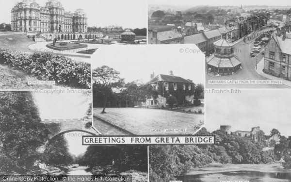 Photo of Greta Bridge, Composite c.1960