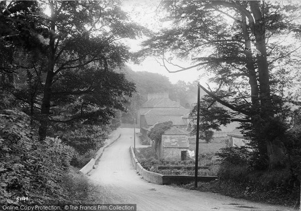 Photo of Greta Bridge, The Village 1914
