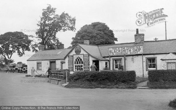 Photo of Gretna Green, Old Blacksmith's Shop c.1930