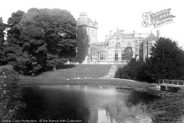 Photo of Greystoke, Castle From Lake 1893