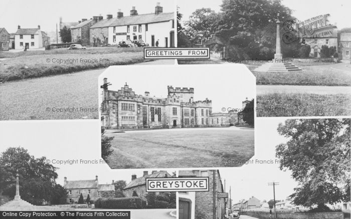 Photo of Greystoke, Composite c.1955