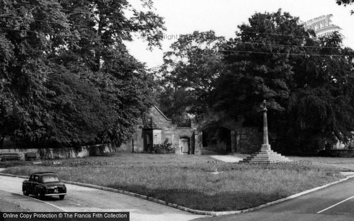 Photo of Greystoke, Memorial And Green c.1955