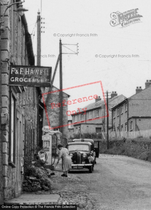 Photo of Greystoke, The Village Filling Station c.1955