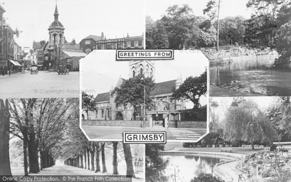 Photo of Grimsby, Composite c.1955
