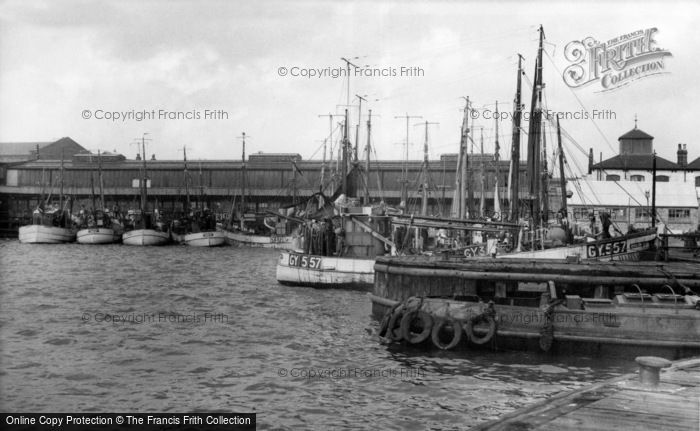 Photo of Grimsby, Fish Docks c.1955