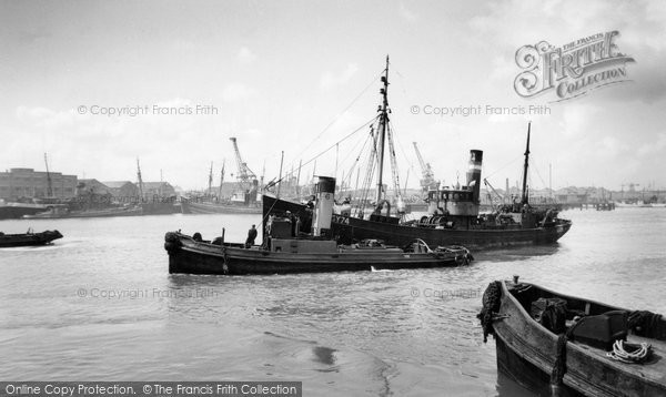 Photo of Grimsby, Fish Docks c.1955