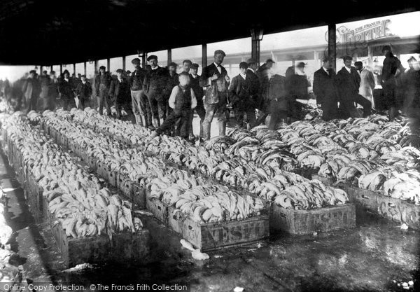 Photo of Grimsby, Fish Pontoon 1906