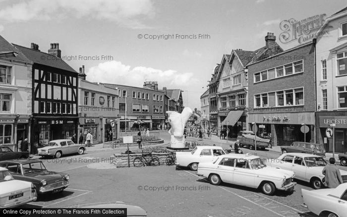 Photo of Grimsby, Market Place c.1965