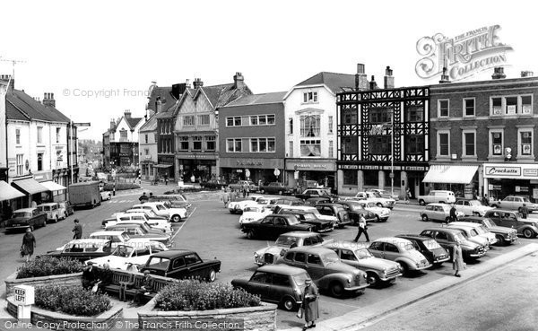 Photo of Grimsby, Old Market Place 1964