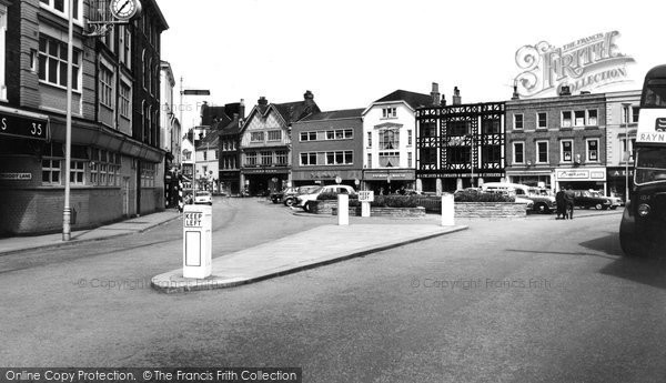 Photo of Grimsby, Old Market Place c.1965