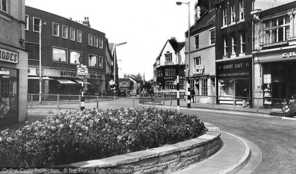 Photo of Grimsby, Old Market Place c.1965