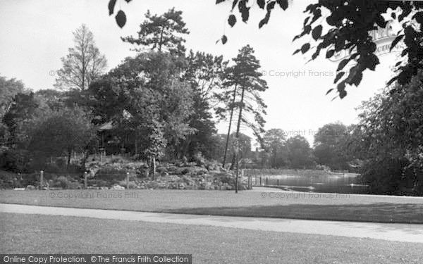 Photo of Grimsby, People's Park c.1955