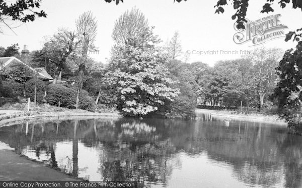 Photo of Grimsby, People's Park c.1955