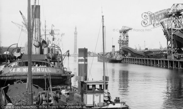 Photo of Grimsby, Royal Docks c.1955