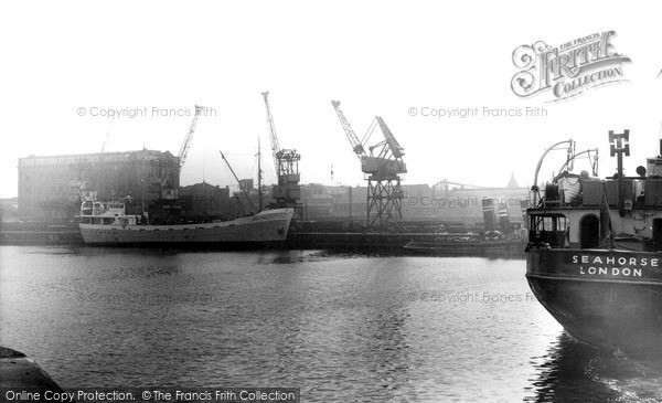 Photo of Grimsby, Royal Docks c.1955
