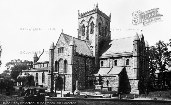 Photo of Grimsby, St James's Church 1893