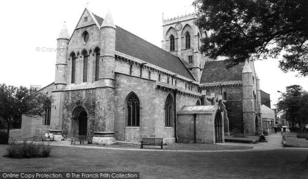 Photo of Grimsby, The Church c.1965