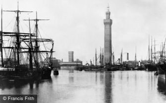 Grimsby, the Docks 1893