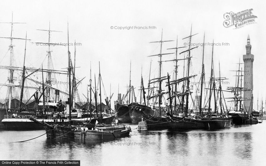 Grimsby, the Docks 1893