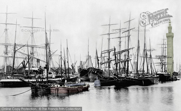 Photo of Grimsby, The Docks 1893