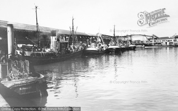 Photo of Grimsby, The Fish Docks c.1965