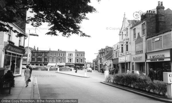 Photo of Grimsby, The Old Market Place c.1965
