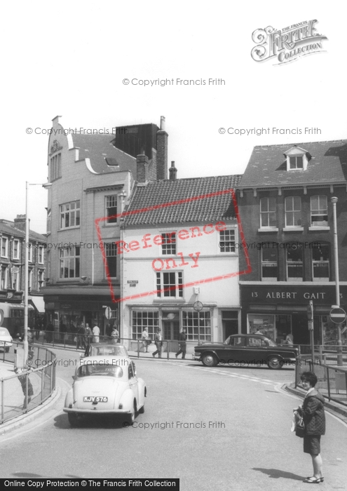 Photo of Grimsby, The Old Market Place c.1965