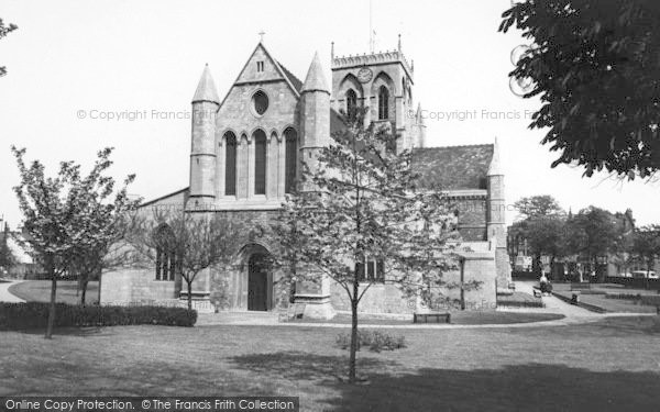 Photo of Grimsby, The Parish Church Of St James c.1965