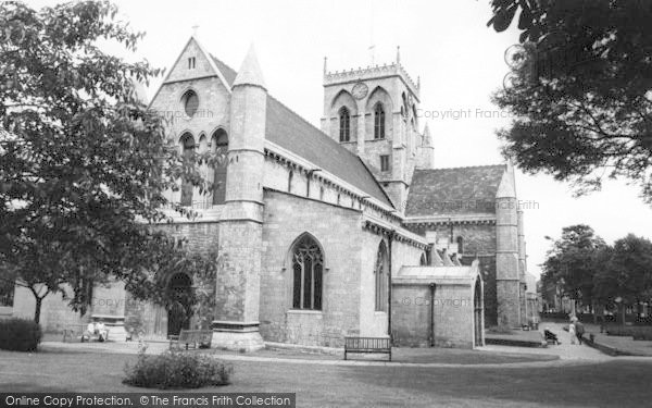 Photo of Grimsby, The Parish Church Of St James c.1965