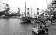 The Royal Dock c.1955, Grimsby