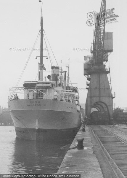 Photo of Grimsby, The Royal Docks c.1955