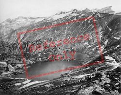 Grimsel Lakes And Hospice c.1860, Grimsel Pass
