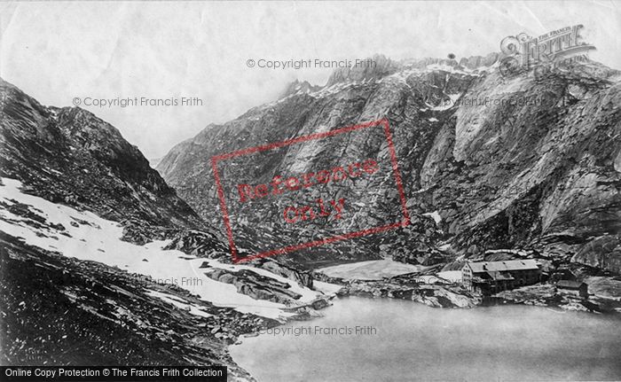 Photo of Grimsel Pass, Grimsel Lakes And Hospice c.1875