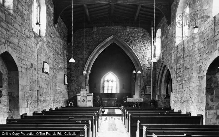 Photo of Grimston, St John's Church Interior c.1955