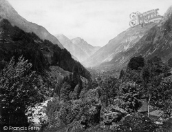 Valley Of The Lutschine c.1860, Grindelwald