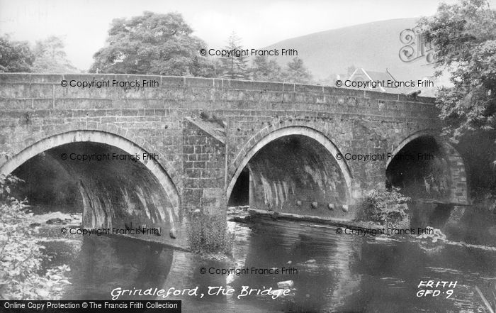 Photo of Grindleford, The Bridge c.1960