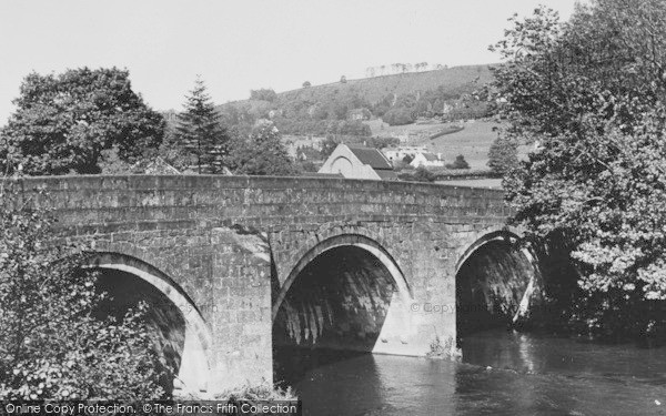 Photo of Grindleford, The Bridge c.1960