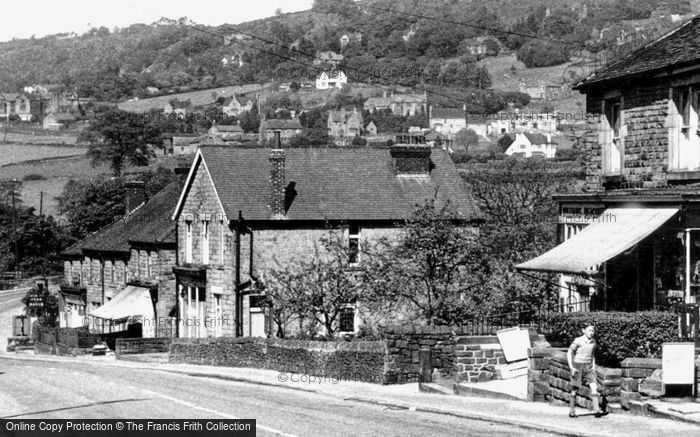 Photo of Grindleford, The Village c.1955