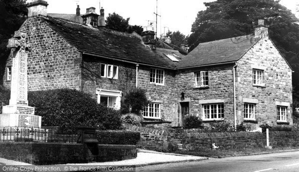 Photo of Grindleford, The Village c.1960