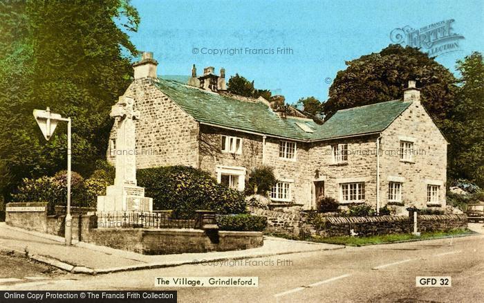 Photo of Grindleford, The Village c.1960