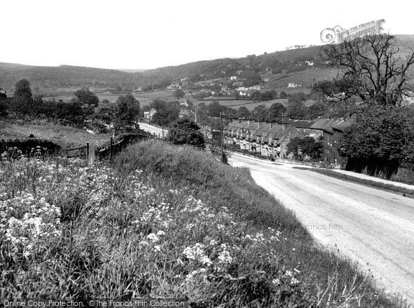 Photo of Grindleford, View From Goatscliff c.1960