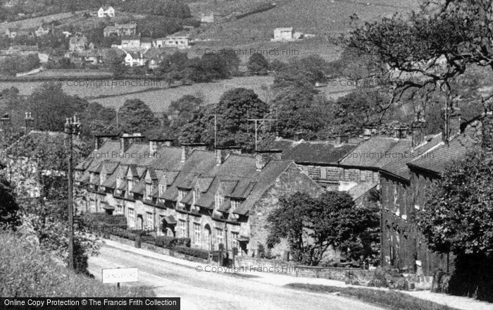 Photo of Grindleford, View From Goatscliff c.1960