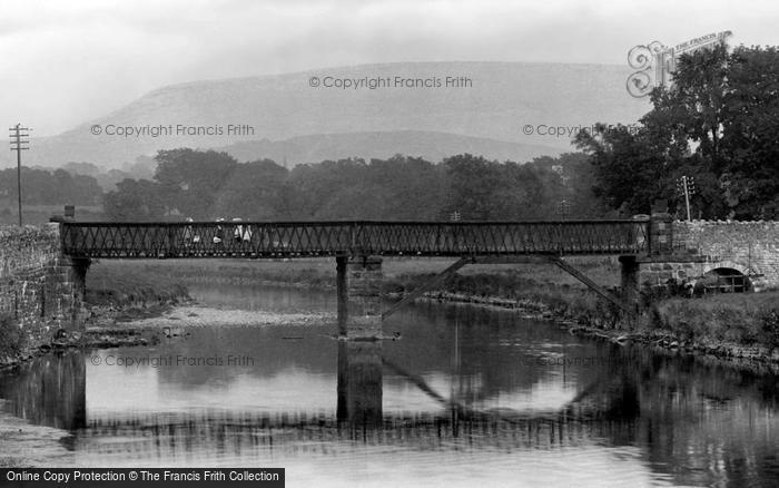 Photo of Grindleton, The Bridge And The River Ribble 1921