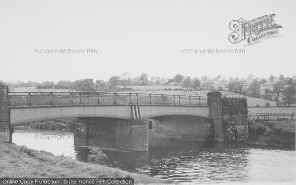 Photo of Grindleton, The River Ribble And Bridge c.1960